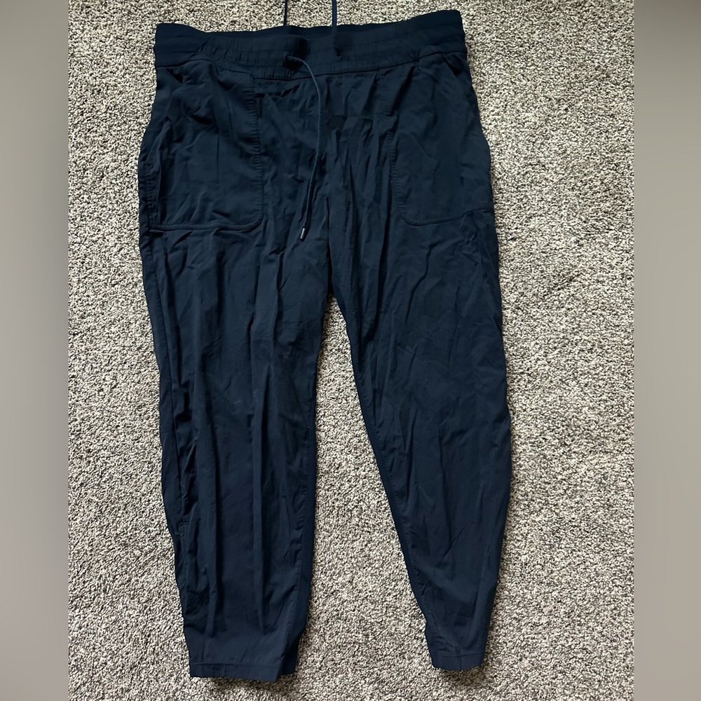 Navy lululemon joggers